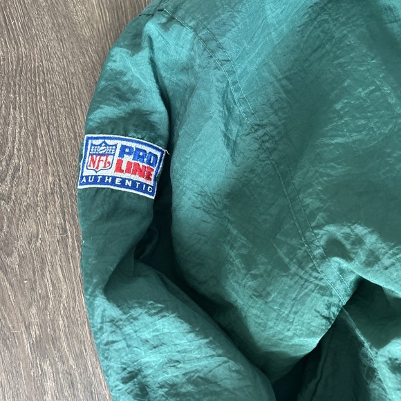 Vintage Green Bay Packers Starter Pro Line Full Zip Jacket Men M Football Ovrsiz - Picture 4 of 11